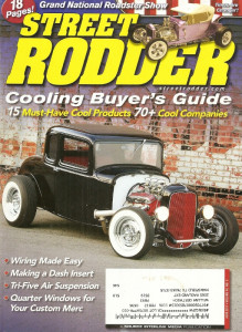 STREET RODDER 2011 JUNE - ROD COOLING, RIDE-TECH STRONG ARM FOR A 55 CHEVY